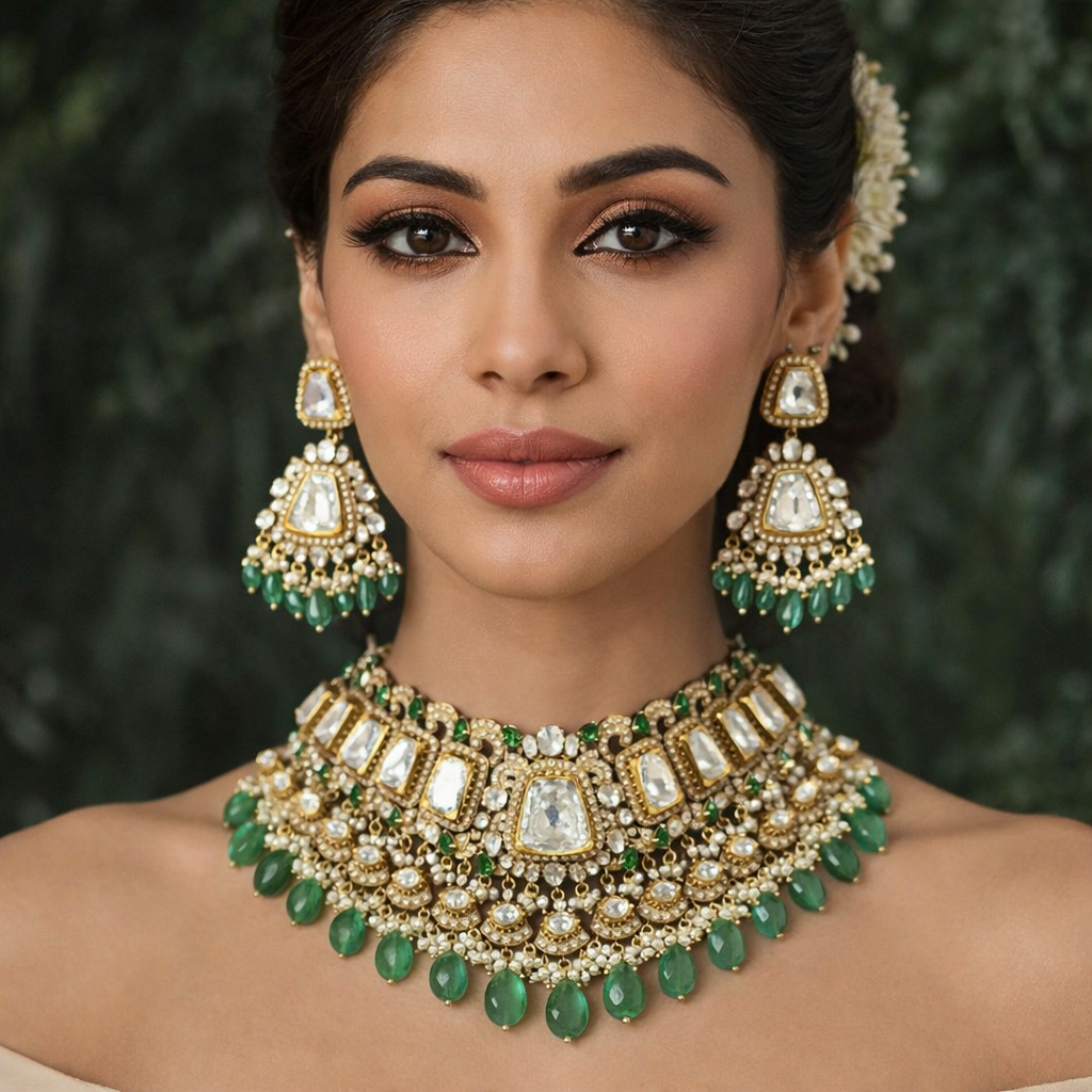 Polki Choker Necklace