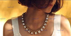 VeroniQ Trends-Cocktail Party Gold Plated Kundan Polki Choker Necklace Polki-Gold Plated-Wedding Jewelry-Punjabi Jewelry-South Indian-Thappa Jewelry