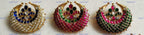 VeroniQ Trends-Designer South Indian Gold Plated Chand Pendant Pachi Kundan-Gold Plated-Wedding Jewelry-Punjabi Jewelry-South Indian-Thappa Jewelry