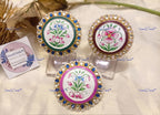 VeroniQ Trends-Elegant Meenakari Hand Painted Gold Plated Kundan Ring Kundan-Gold Plated-Wedding Jewelry-Punjabi Jewelry-South Indian-Thappa Jewelry