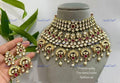 VeroniQ Trends-Traditional Bridal Kundan Studded Choker Necklace Kundan-Gold Plated-Wedding Jewellery-Punjabi Jewellery-South Indian-Thappa Jewellery