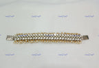 VeroniQ Trends-Pearl And Polki Bracelet Polki-Gold Plated-Wedding Jewelry-Punjabi Jewelry-South Indian-Thappa Jewelry