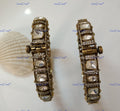 VeroniQ Trends-Polki Bangles-Gold Plated-Wedding Jewellery-Punjabi Jewellery-South Indian-Thappa Jewellery