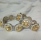 VeroniQ Trends-Royal Polki Bangles Polki-Gold Plated-Wedding Jewelry-Punjabi Jewelry-South Indian-Thappa Jewelry