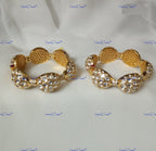 VeroniQ Trends-Royal Polki Bangles Polki-Gold Plated-Wedding Jewelry-Punjabi Jewelry-South Indian-Thappa Jewelry
