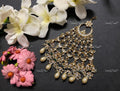 VeroniQ Trends-Traditional Gold Plated Pachi Kundan Passa Kundan-Gold Plated-Wedding Jewellery-Punjabi Jewellery-South Indian-Thappa Jewellery