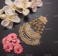 VeroniQ Trends-Gold Plated Pachi Kundan Kundan Jadau Passa Pachi Kundan-Gold Plated-Wedding Jewellery-Punjabi Jewellery-South Indian-Thappa Jewellery