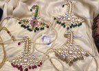 VeroniQ Trends-Traditional Gold Plated Pachi Kalangi Pachi Kundan-Gold Plated-Wedding Jewelry-Punjabi Jewelry-South Indian-Thappa Jewelry