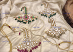 VeroniQ Trends-Traditional Gold Plated Pachi Kalangi Pachi Kundan-Gold Plated-Wedding Jewelry-Punjabi Jewelry-South Indian-Thappa Jewelry