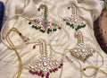 VeroniQ Trends-Traditional Gold Plated Pachi Kalangi Pachi Kundan-Gold Plated-Wedding Jewellery-Punjabi Jewellery-South Indian-Thappa Jewellery