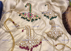 VeroniQ Trends-Traditional Gold Plated Pachi Kalangi Pachi Kundan-Gold Plated-Wedding Jewelry-Punjabi Jewelry-South Indian-Thappa Jewelry