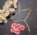VeroniQ Trends-Traditional Gold Plated Pearl and Kundan Pachi Kundan Haath Phool Pachi Kundan-Gold Plated-Wedding Jewellery-Punjabi Jewellery-South Indian-Thappa Jewellery