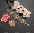 VeroniQ Trends-Gold Plated Kundan Jadau Pachi Kundan Matha Patti Pachi Kundan-Gold Plated-Wedding Jewellery-Punjabi Jewellery-South Indian-Thappa Jewellery