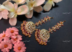 VeroniQ Trends-Kundan And Kemp Stone Gold Plated Pachi Kundan Maang Tika Pachi Kundan-Gold Plated-Wedding Jewelry-Punjabi Jewelry-South Indian-Thappa Jewelry
