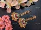 VeroniQ Trends-Kundan And Kemp Stone Gold Plated Pachi Kundan Maang Tika Pachi Kundan-Gold Plated-Wedding Jewelry-Punjabi Jewelry-South Indian-Thappa Jewelry