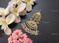 VeroniQ Trends-Traditional Kundan Jadau Gold Plated Pachi Kundan Passa Pachi Kundan-Gold Plated-Wedding Jewellery-Punjabi Jewellery-South Indian-Thappa Jewellery