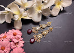 VeroniQ Trends-Gold Plated Pachi Kundan Earrings Pachi Kundan-Gold Plated-Wedding Jewelry-Punjabi Jewelry-South Indian-Thappa Jewelry