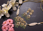 VeroniQ Trends-Traditional Kundan Jadau Gold Plated Pachi Kundan Choker Necklace Pachi Kundan-Gold Plated-Wedding Jewelry-Punjabi Jewelry-South Indian-Thappa Jewelry