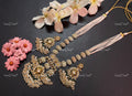 VeroniQ Trends-Traditional Gold Plated Pachi Kundan Long Necklace Pachi Kundan-Gold Plated-Wedding Jewellery-Punjabi Jewellery-South Indian-Thappa Jewellery