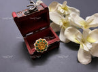 VeroniQ Trends-Traditional Kemp Stone Gold Plated Pachi Kundan Ring Pachi Kundan-Gold Plated-Wedding Jewelry-Punjabi Jewelry-South Indian-Thappa Jewelry