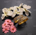 VeroniQ Trends-Gold Plated kundan Jadau Pachi Kundan Bangles Pachi Kundan-Gold Plated-Wedding Jewellery-Punjabi Jewellery-South Indian-Thappa Jewellery