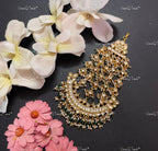 VeroniQ Trends-Gold Plated kundan Jadau Pachi Kundan Passa Pachi Kundan-Gold Plated-Wedding Jewelry-Punjabi Jewelry-South Indian-Thappa Jewelry