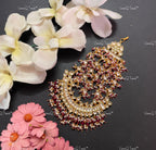 VeroniQ Trends-Gold Plated kundan Jadau Pachi Kundan Passa Pachi Kundan-Gold Plated-Wedding Jewelry-Punjabi Jewelry-South Indian-Thappa Jewelry