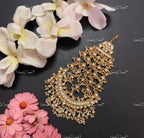 VeroniQ Trends-Gold Plated kundan Jadau Pachi Kundan Passa Pachi Kundan-Gold Plated-Wedding Jewelry-Punjabi Jewelry-South Indian-Thappa Jewelry
