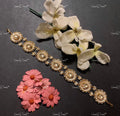 VeroniQ Trends-Gold Plated Pachi Kundan Sheesh Phool Matha Patti Pachi Kundan-Gold Plated-Wedding Jewellery-Punjabi Jewellery-South Indian-Thappa Jewellery