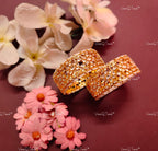 VeroniQ Trends-Traditional Gold Plated Pachi Kundan Bangles Pachi Kundan-Gold Plated-Wedding Jewelry-Punjabi Jewelry-South Indian-Thappa Jewelry