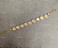VeroniQ Trends-Diamond Look Polki Bracelet Polki-Gold Plated-Wedding Jewellery-Punjabi Jewellery-South Indian-Thappa Jewellery