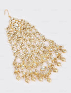 VeroniQ Trends-Mughal Style Handmade Passa-Gold PLated-South Indian-Punjabi Jewelry-Polki Kundan